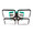 Люстра светодиодная TETRA хром 4*30 120W RGB