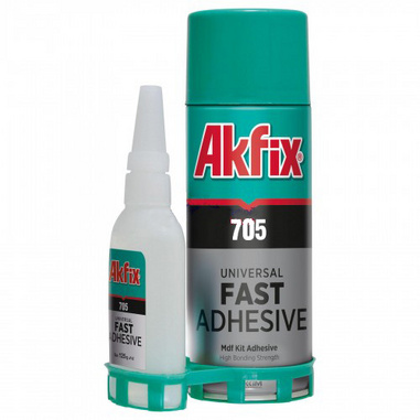 Клей двухкомпонентный AKFIX 200/65мл