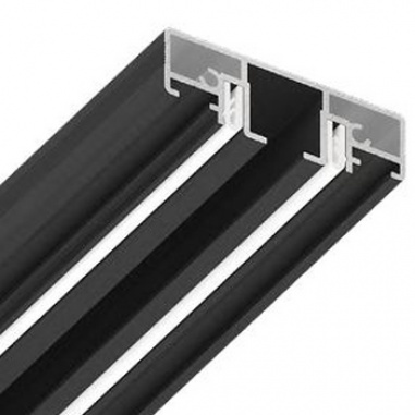 Карнизный профиль SLIM ROAD 01 черн 2м