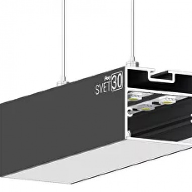 Профиль Flexy SVET 30 ПФ 2681 черный длина 2м