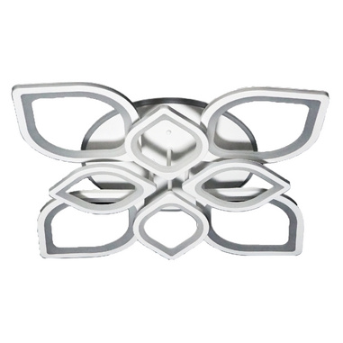 Люстра светодиодная BUTTERFLY белая 200W + RGB