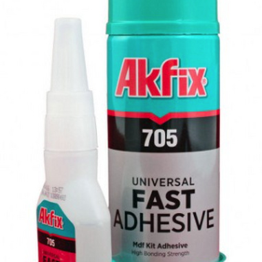 Клей двухкомпонентный AKFIX 200/50мл